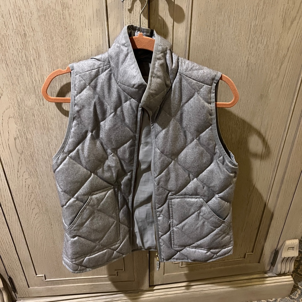 J Crew quilted vest
